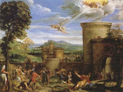 Annibale Carracci The Martyrdom of St Stephen (mk08) china oil painting image